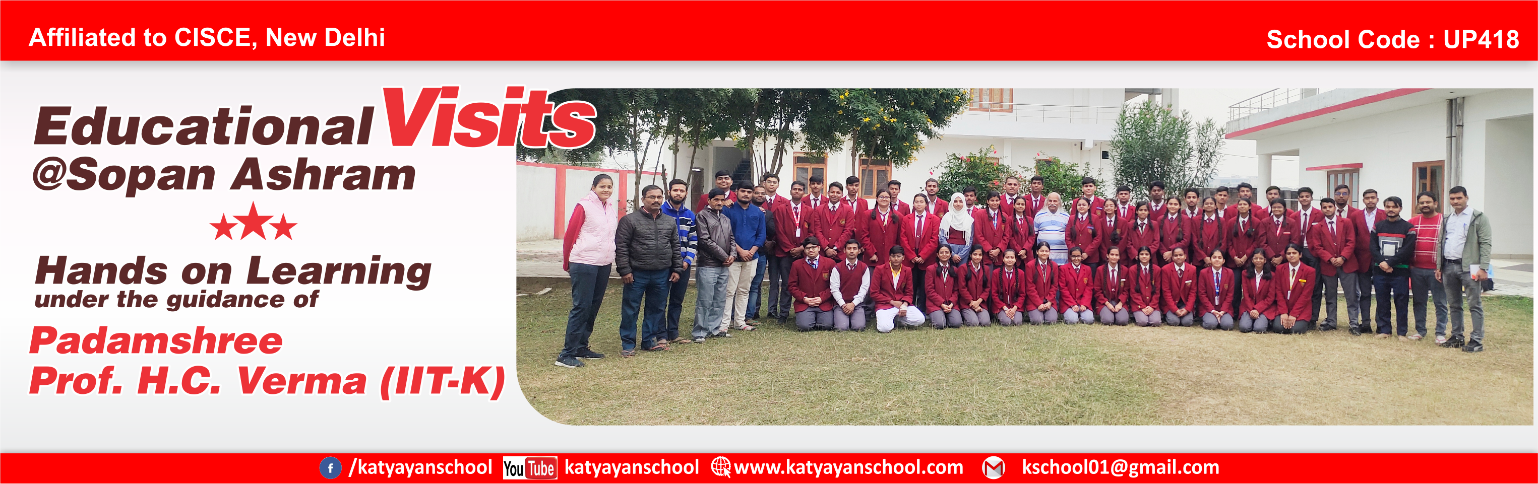 Heal the world with the power of Ayurveda - katyayan School, Kanpur, India